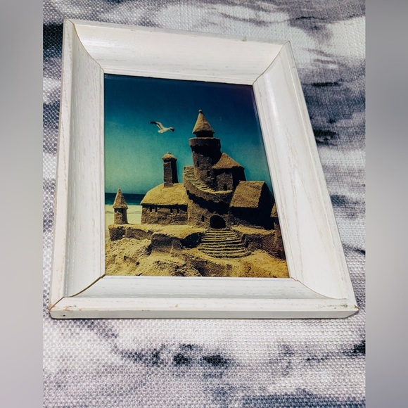 White Distressed 5X7 Picture Frame 🖼️ - Picture 5 of 5